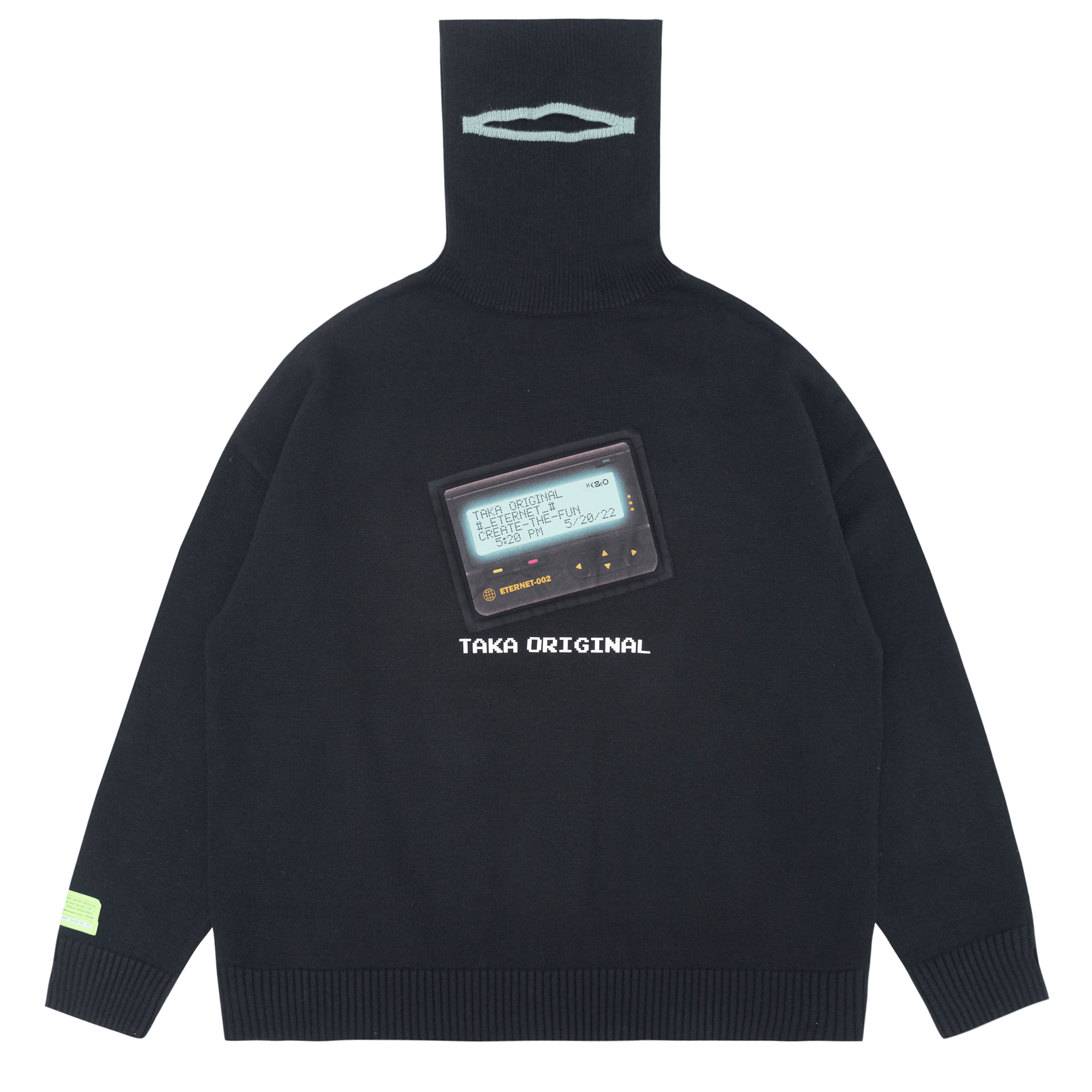 TAKA Original [Eternet 002] Beeper Turtleneck Jumper – TAKA ORIGINAL LIMITED