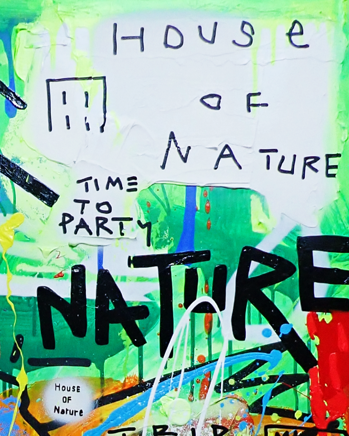 TAKA GALLERY Painting-"House of Nature"-P.T
