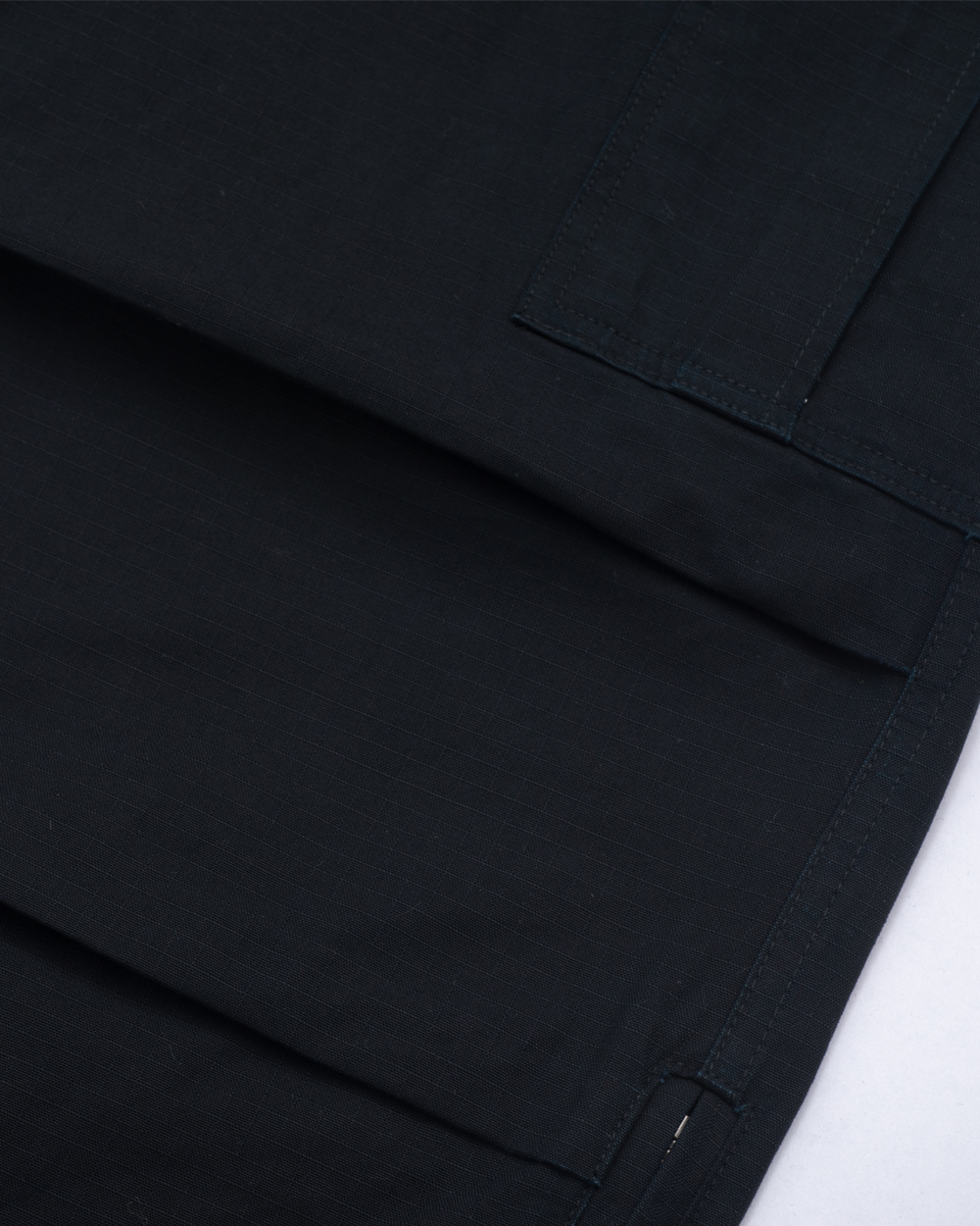 Off The Label handmade bedraggled cargo pants pristine black