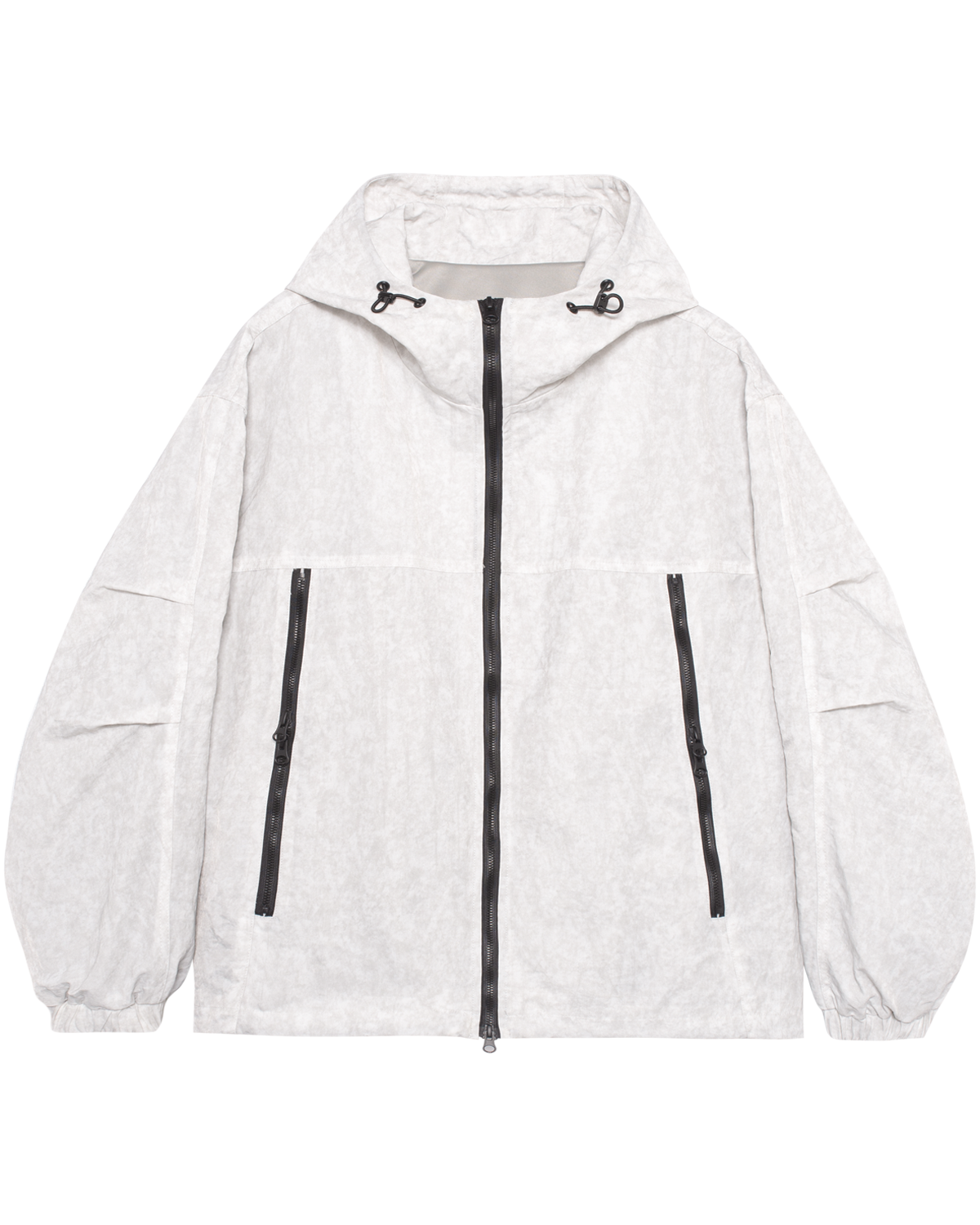 OFF THE LABEL Phantom Gradient Hooded Jacket Off White