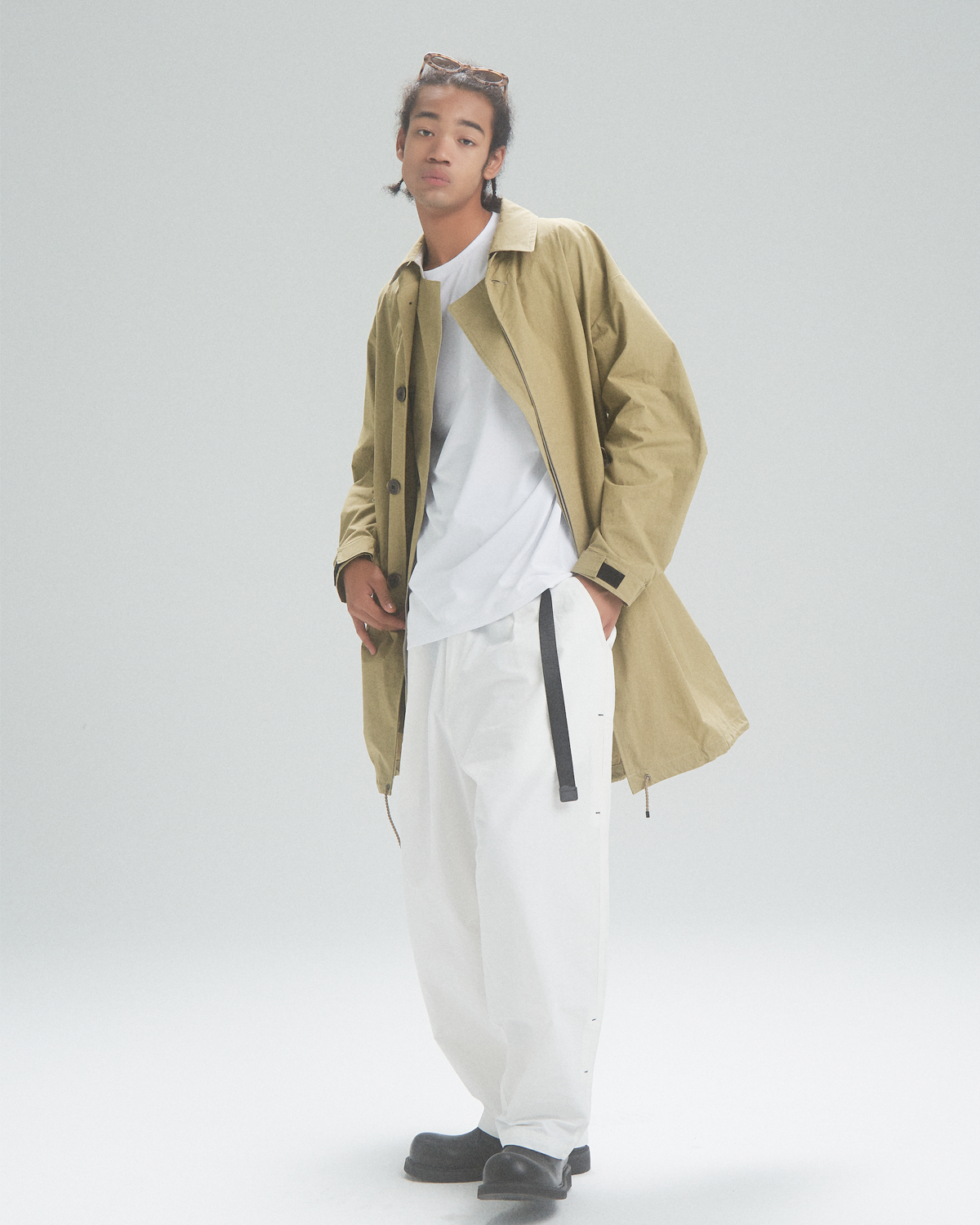 Off The Label simplicity trench coat