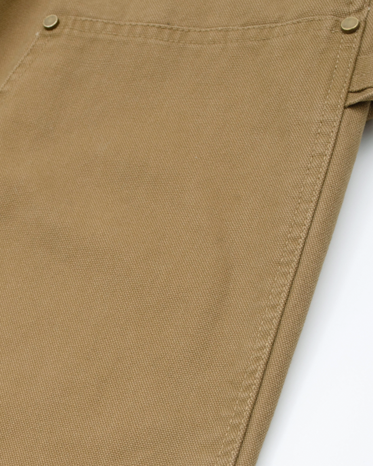 Off the label double-knee work pants brown