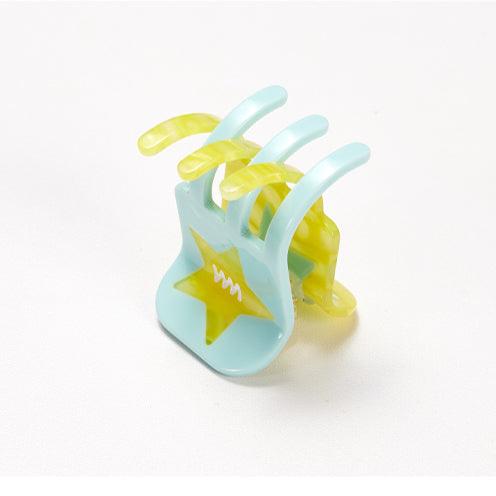 Taka Fun Market Little Star Double-sided Clip Blue green