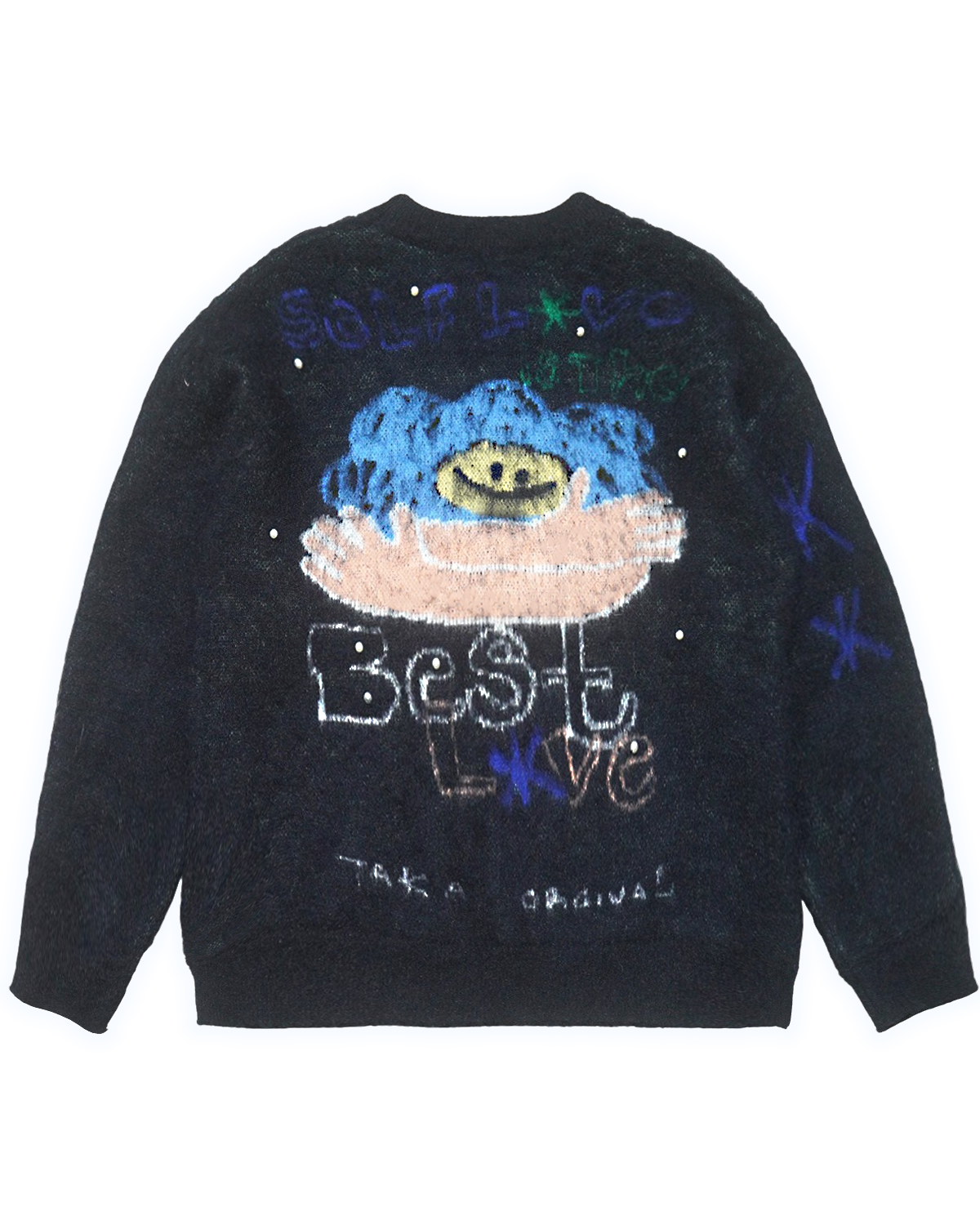 TAKA Original Self-Love Hug Mohair wool Knit Jumper – TAKA TAKA Original Self-Love Hug Mohair wool Knit Jumper – TAKA