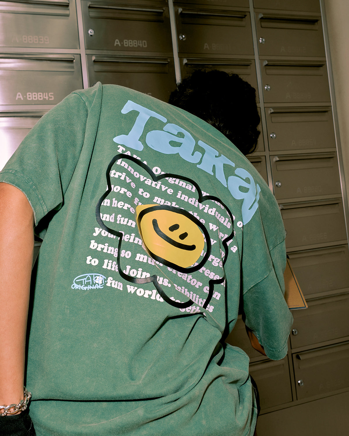 TAKA Original Have Fun Heavy-wash Vintage T-shirt