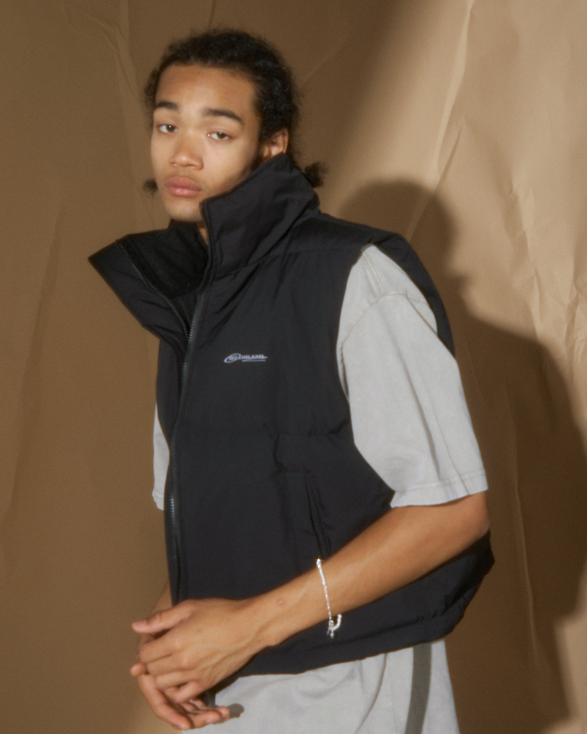 Off The Label clean fit puffer vest