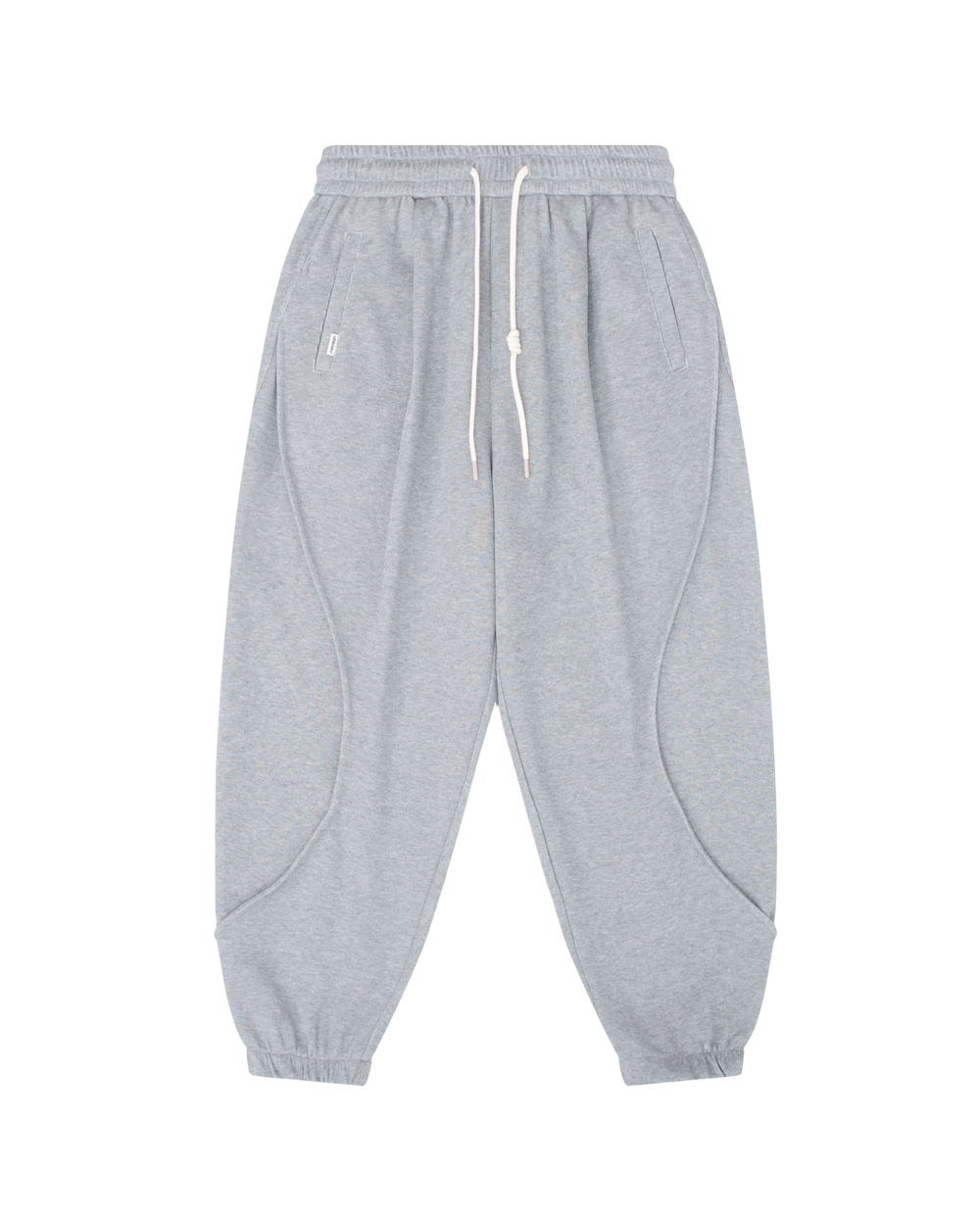 Off The Label Loose fit cuffed jogger pants grey