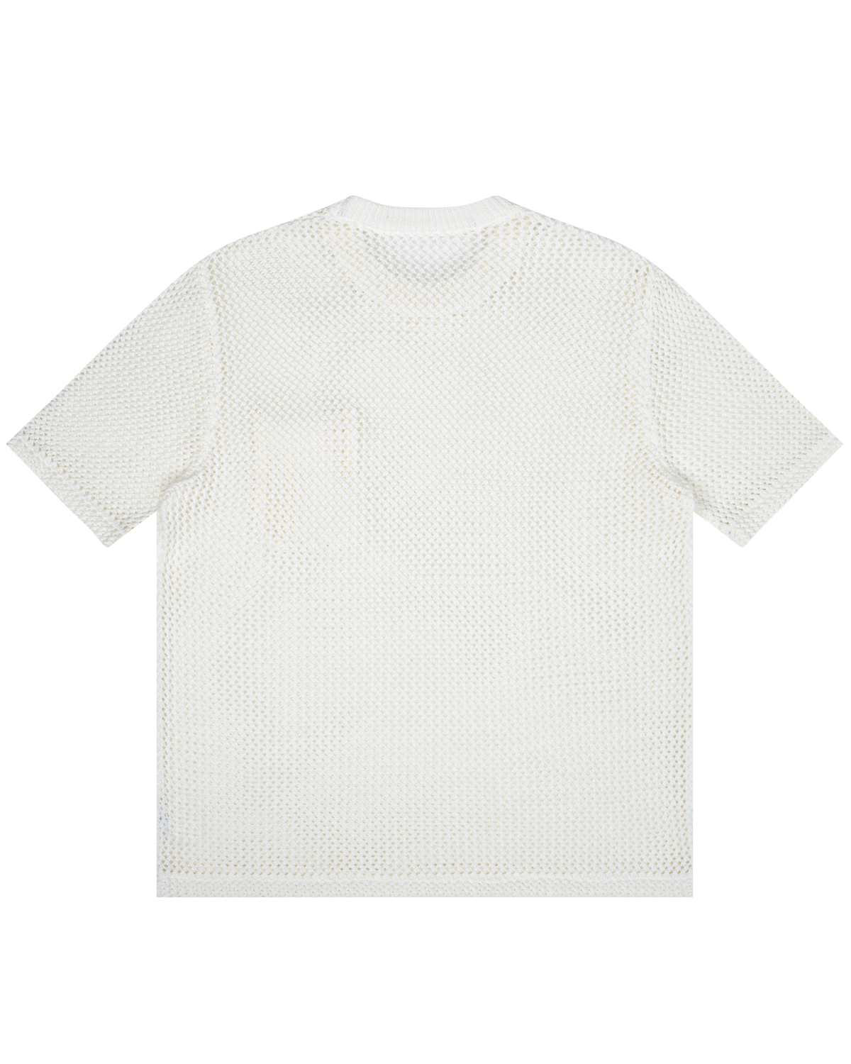 Off The Label hybrid structures  knit  t-shirt white