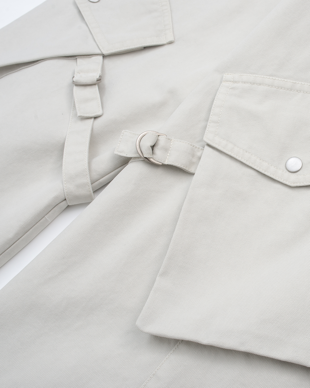 Off The Label cargo trouser greyish white