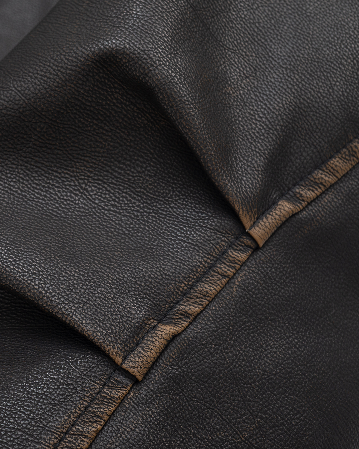 TAKA Original Faded flame Leather Jacket