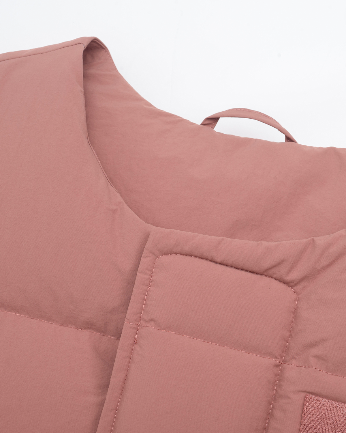 Off The Label down padded gilet pink
