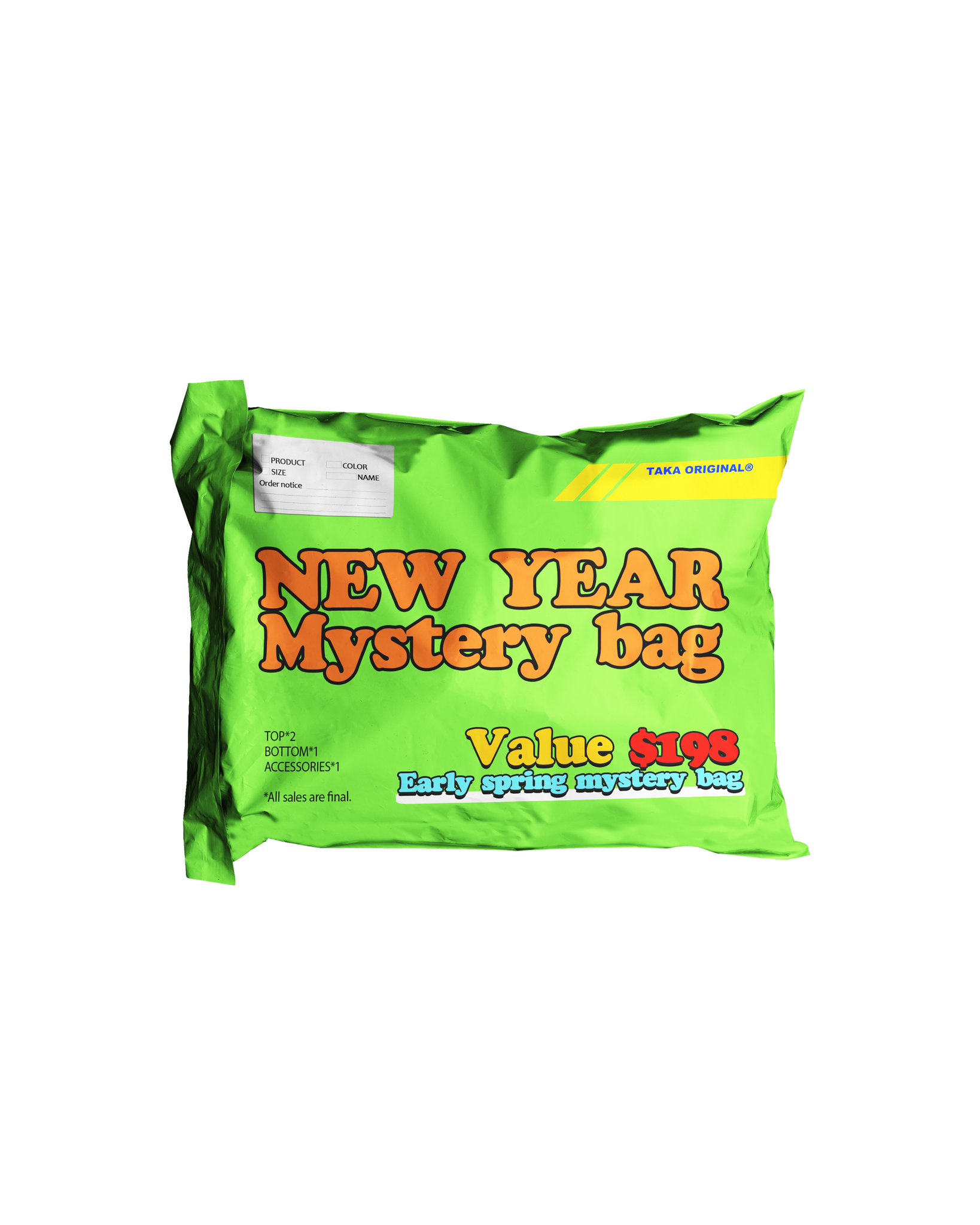 $99 NEW YEAR Mystery lucky bag / Velue $198