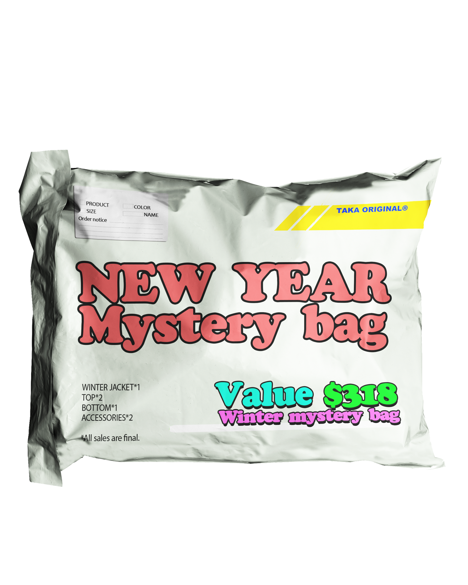 $159 NEW YEAR Winter Mystery lucky bag / Velue $318