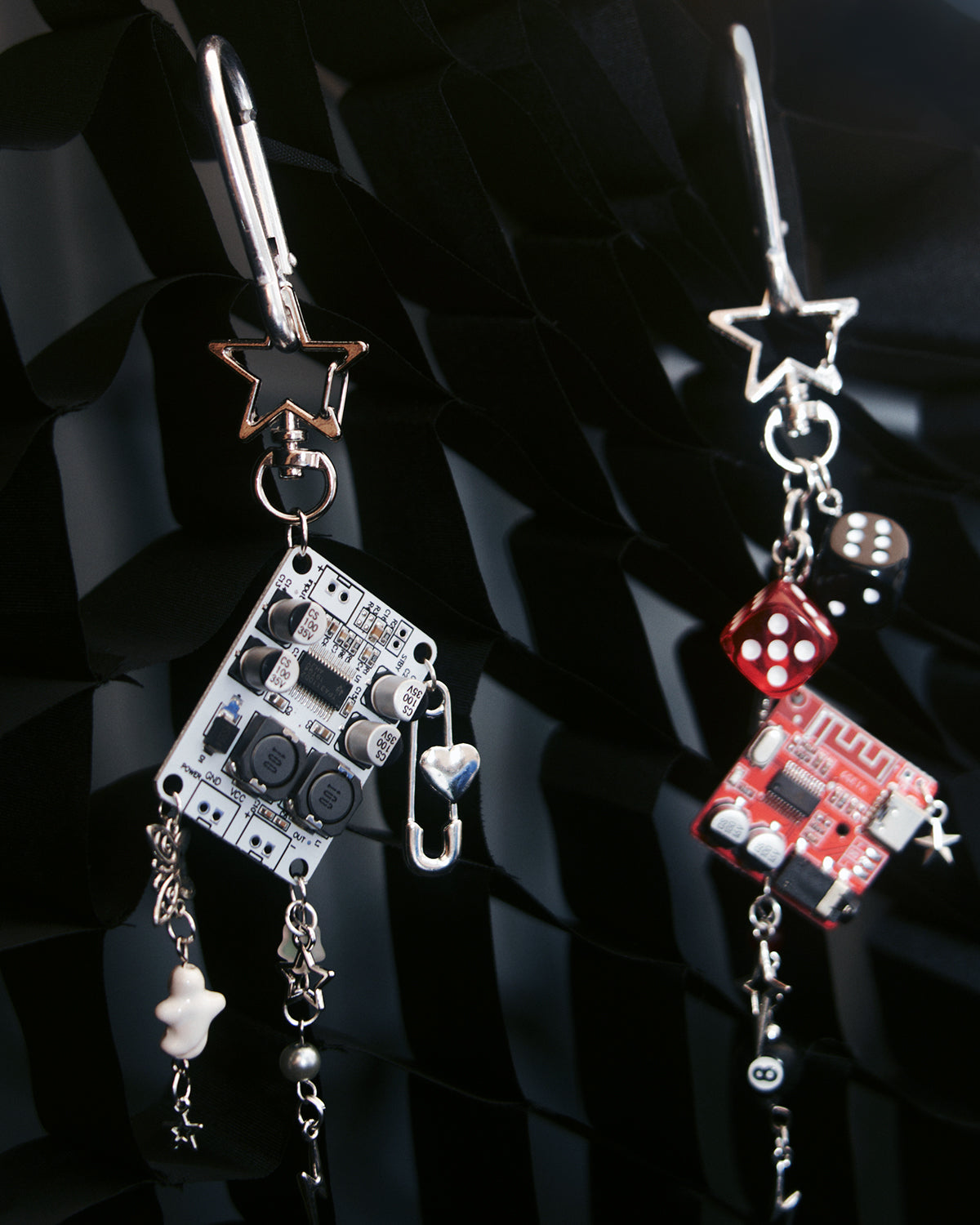 Key Chain Ciruit Circuit Relic Handcrafted Keychain white – TAKA ORIGINAL LIMITED