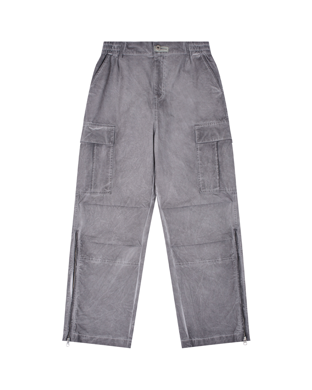Off The Label Dirty Wash handmade bedraggled cargo pants grey