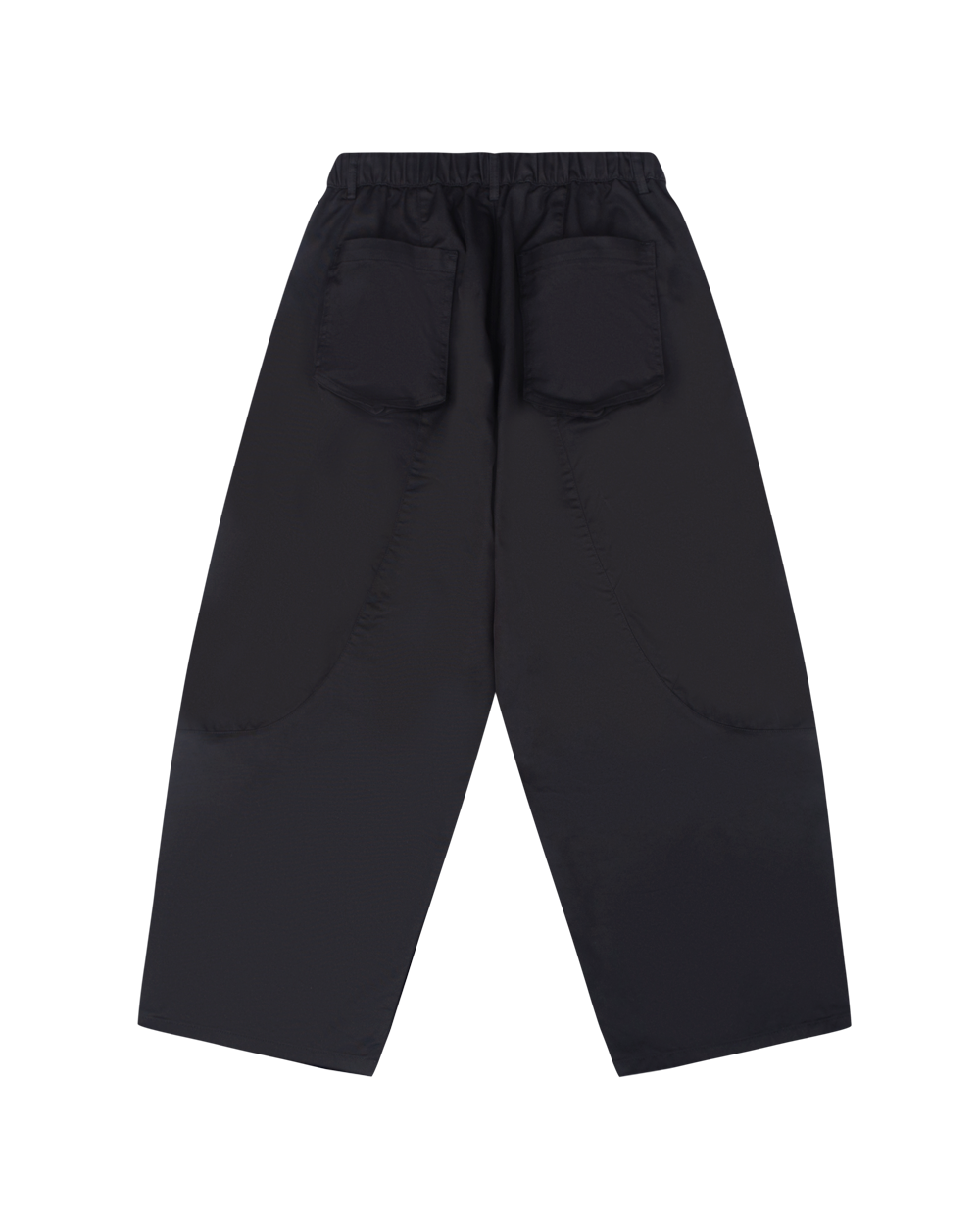 Off The Label Wide-Leg cargo trousers black