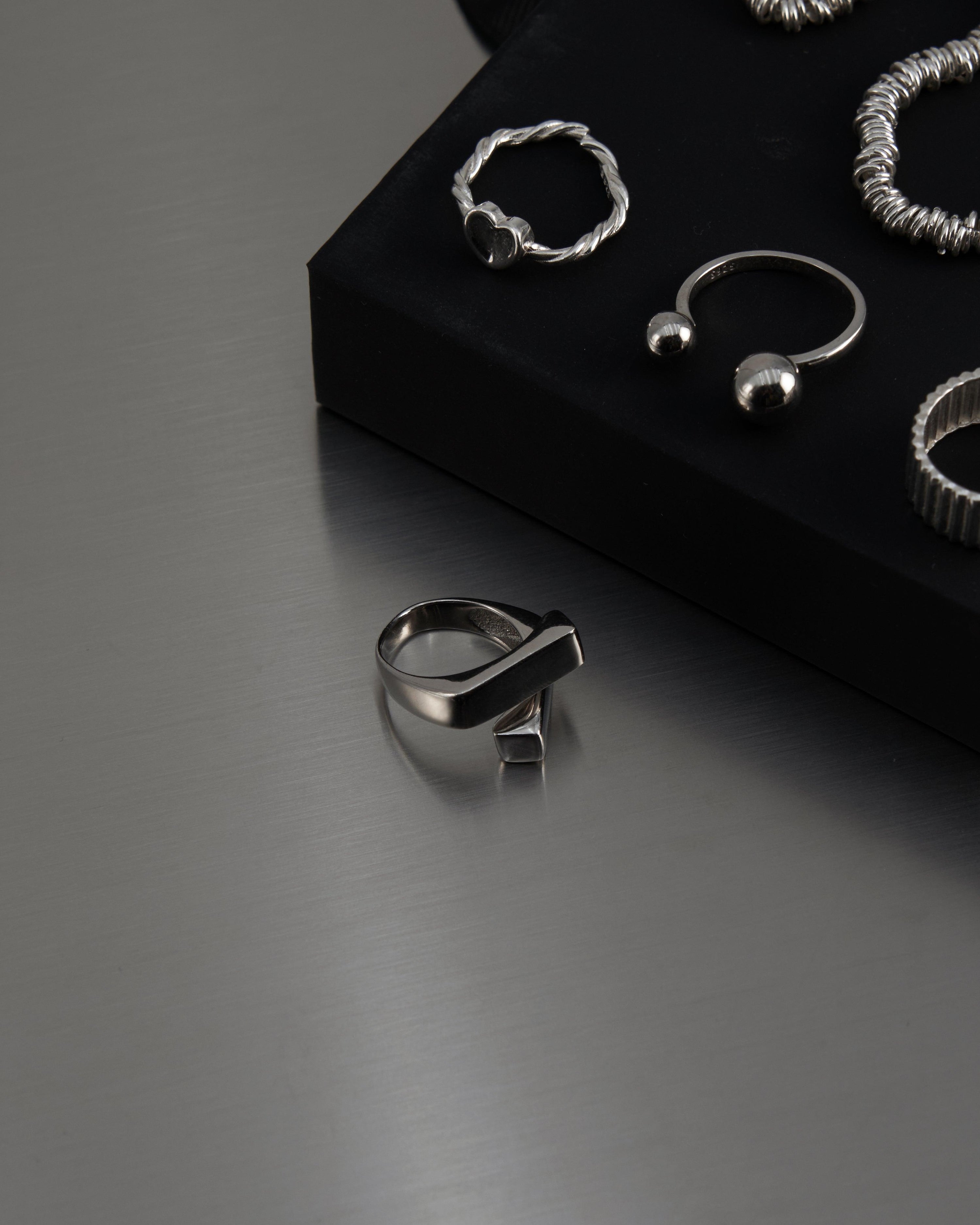 TAKA ORIGINAL LIMITED - Fun Market pathway pure silver ring