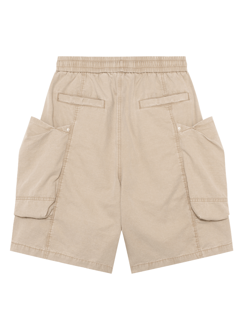 TAKA ORIGINAL LIMITED - Off The Label Washed Birch Pocket Shorts
