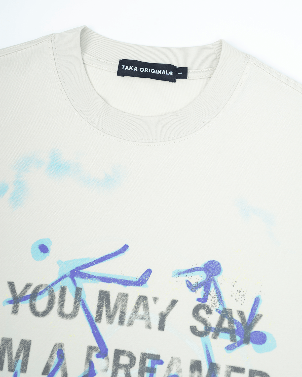 TAKA Original Artistic oil painting graffiti long sleeve TAKA Original Artistic oil painting graffiti long sleeve