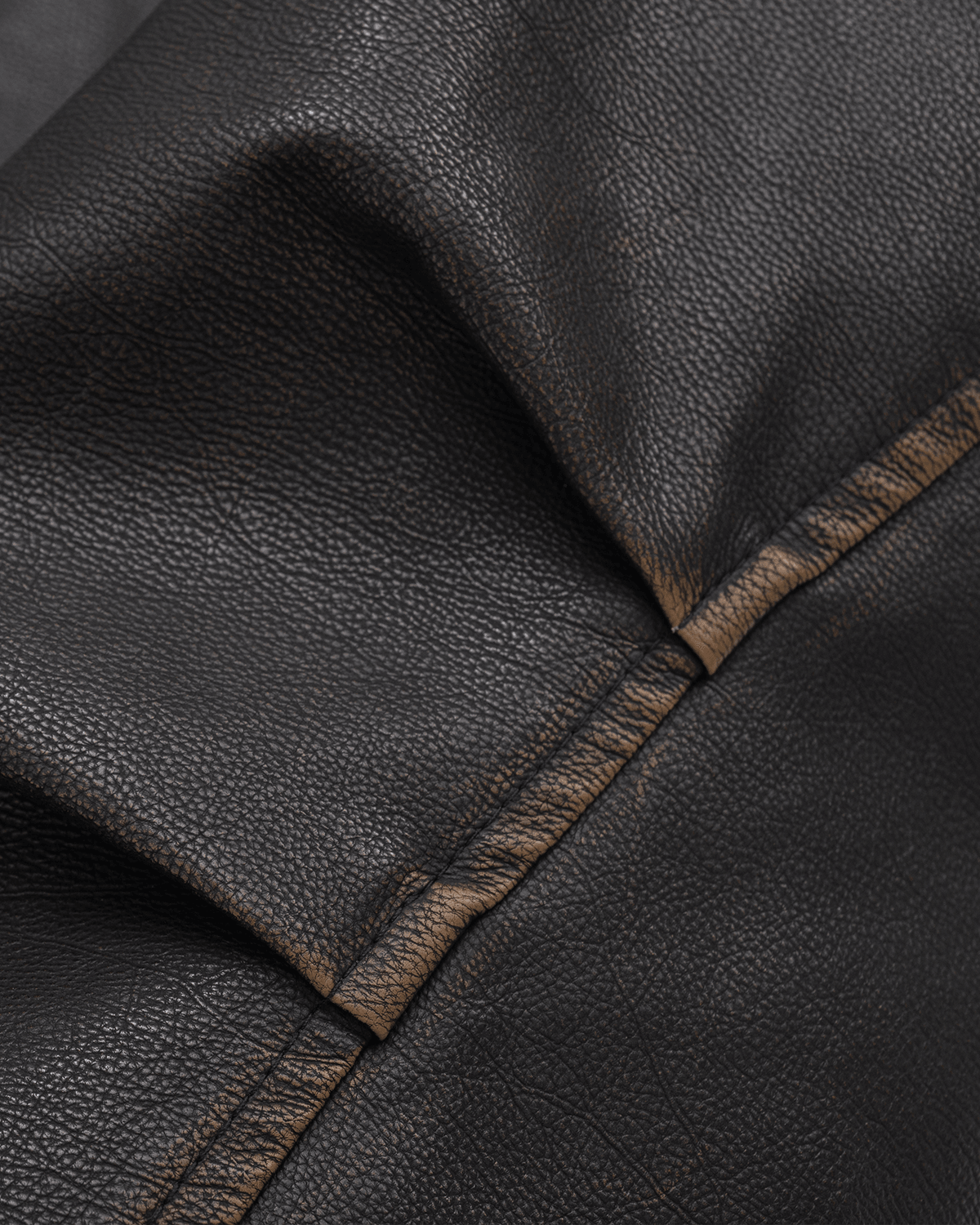 TAKA ORIGINAL LIMITED - TAKA Original Faded flame Leather Jacket