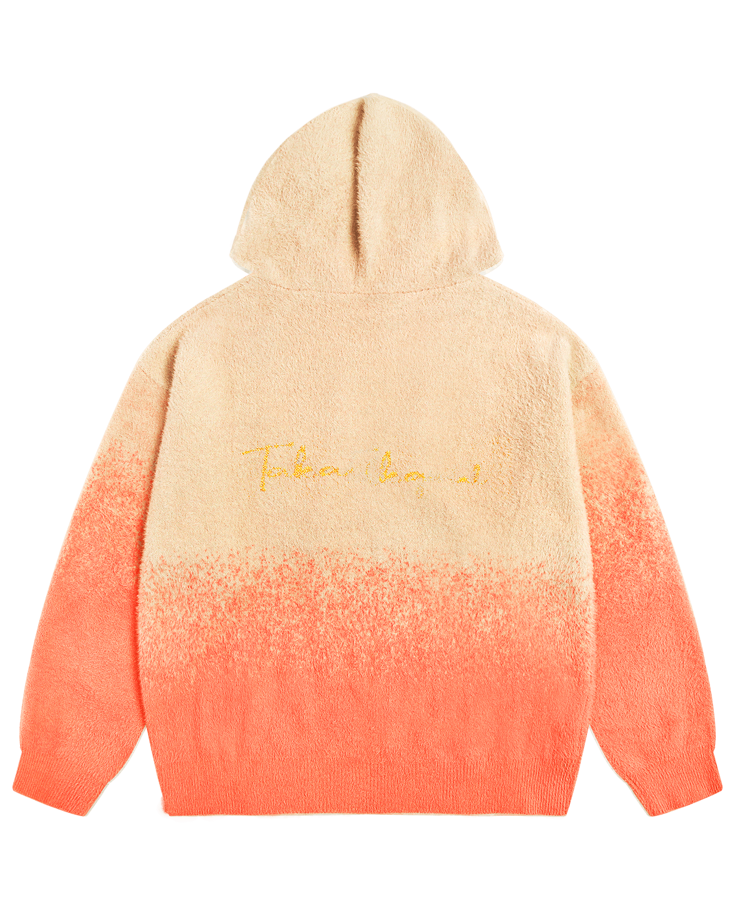 TAKA ORIGINAL LIMITED - TAKA Original HOME collection sun goes down knit hoodie