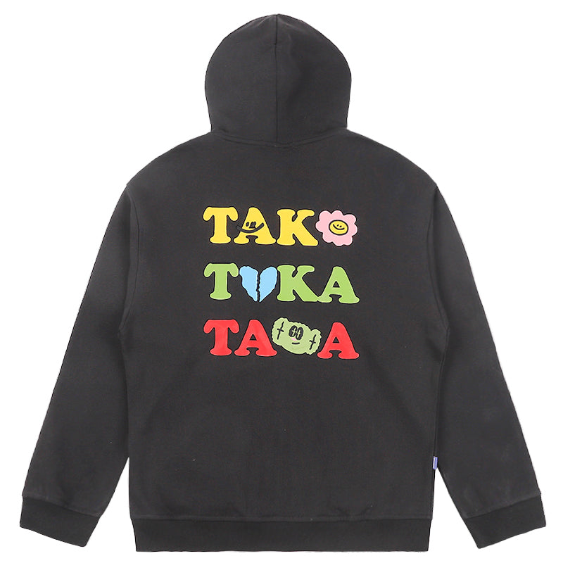TAKA Original logo zipped hoodie - TAKA ORIGINAL LIMITED