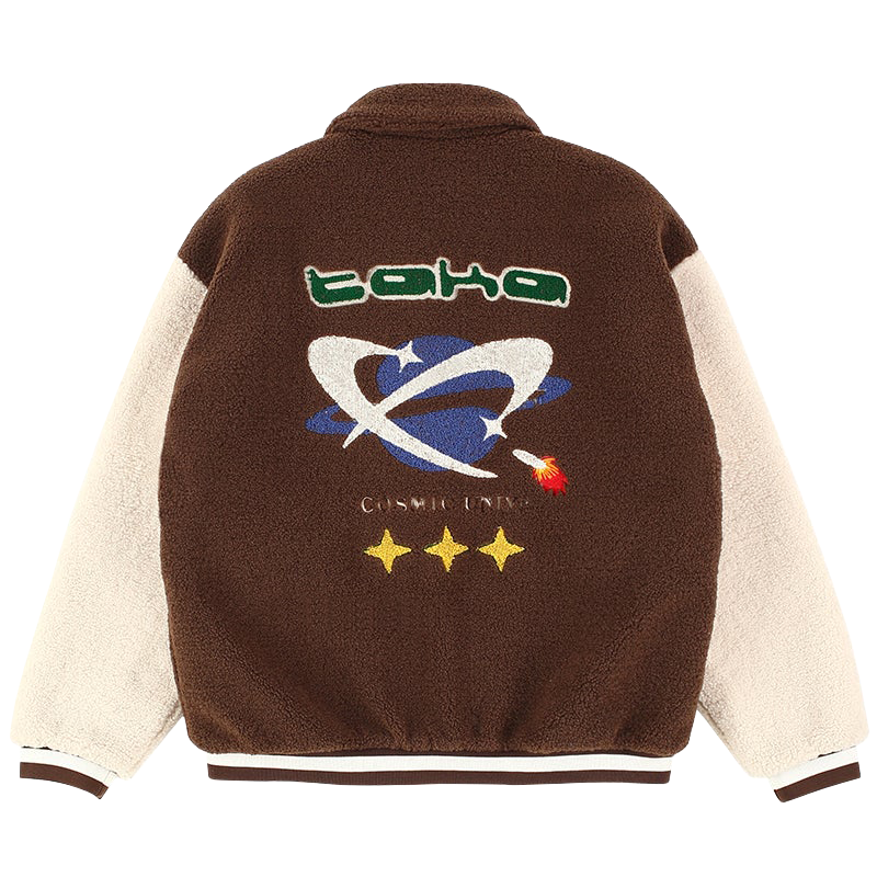 TAKA Original Cosmic Univ. winter fleece jacket - TAKA ORIGINAL LIMITED