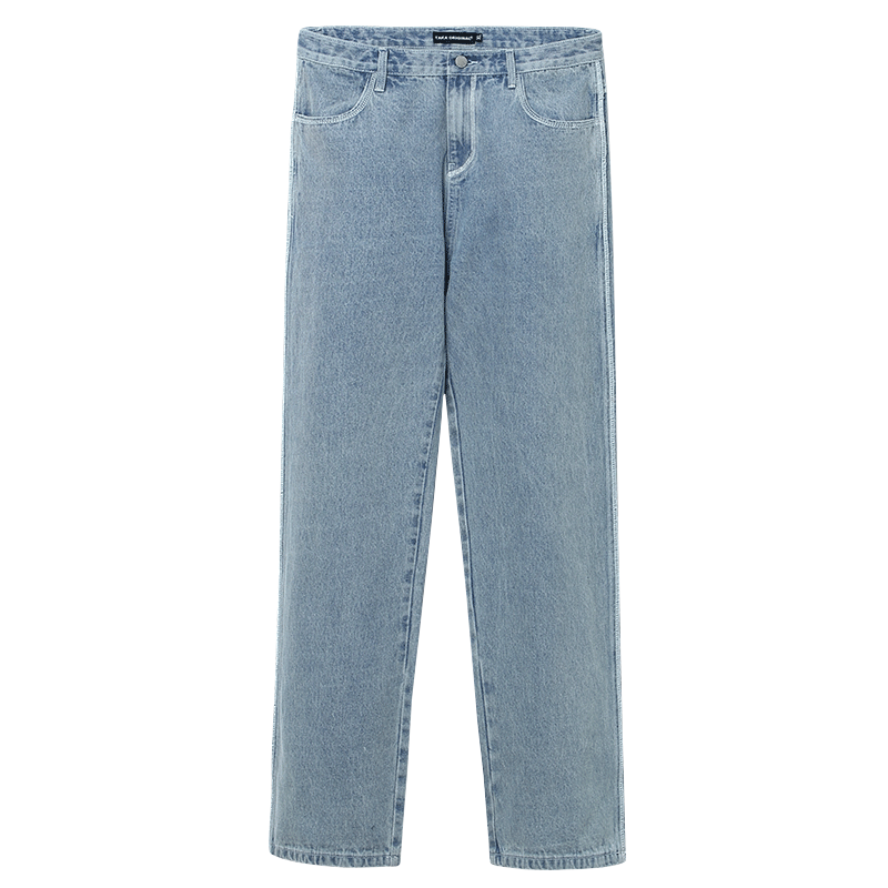 TAKA Original light wash loose straight cut jeans - TAKA ORIGINAL LIMITED