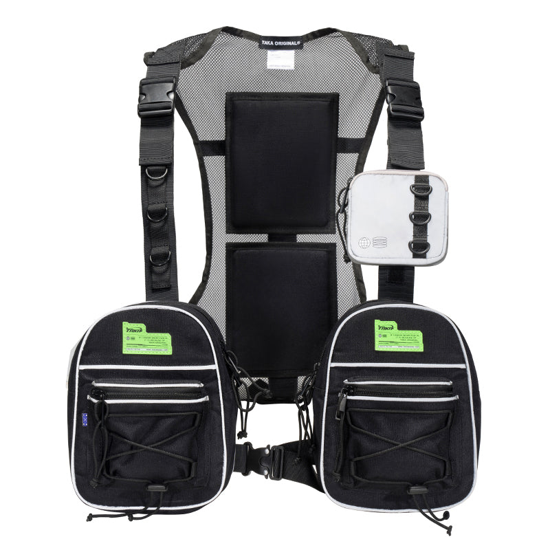 TAKA Original [ ETERNET 001 ] Tactical Vest with detachable bag - TAKA ORIGINAL LIMITED