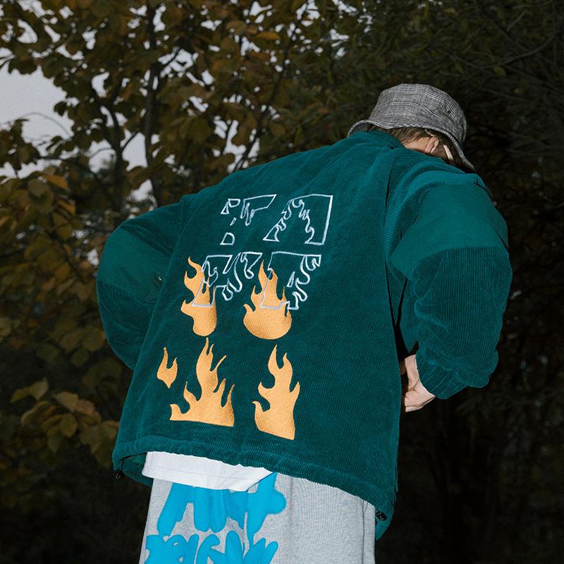 TAKA Original flaming corduroy jacket