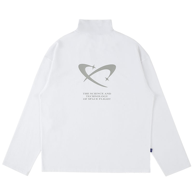 TAKA Original Cosmic Univ. turtleneck sweatshirt - TAKA ORIGINAL LIMITED