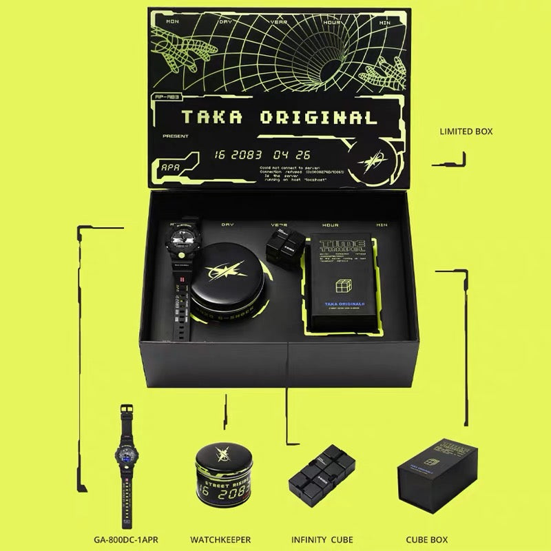 TAKA Original x g-shock ga-800dc-1apr set - TAKA ORIGINAL LIMITED