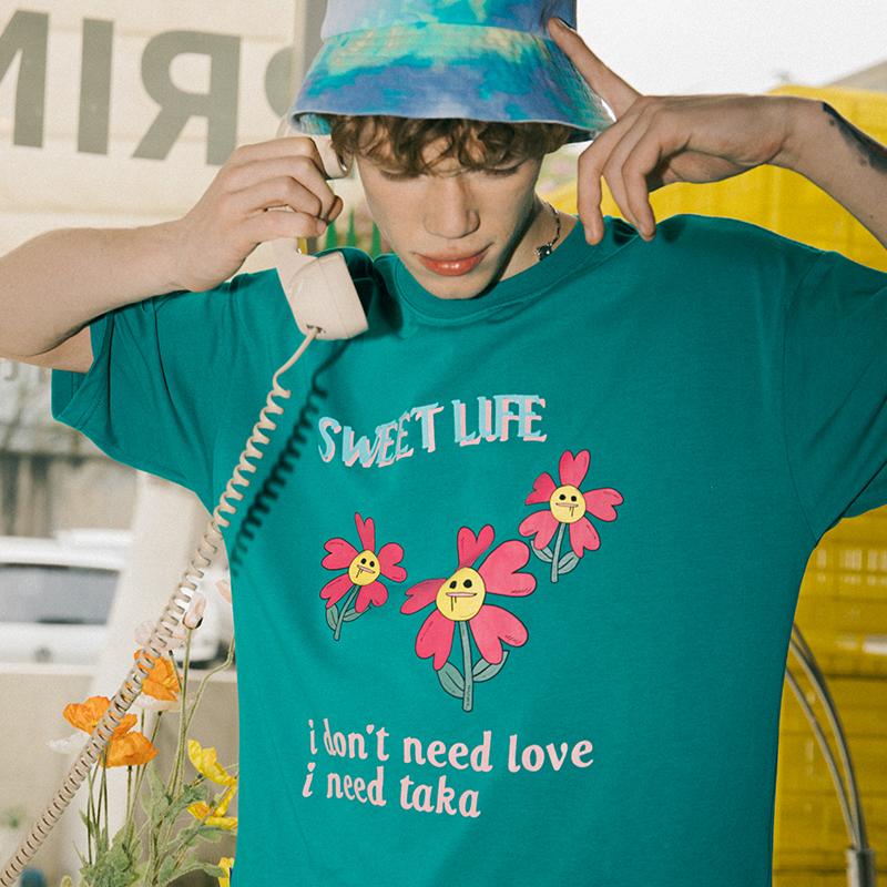 TAKA Original sweet life flower t-shirt - TAKA ORIGINAL LIMITED