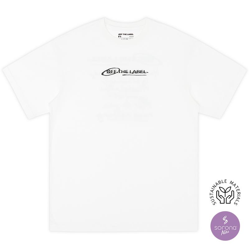 Off The Label logo T-shirt | Dupont™ Sorona®Materials