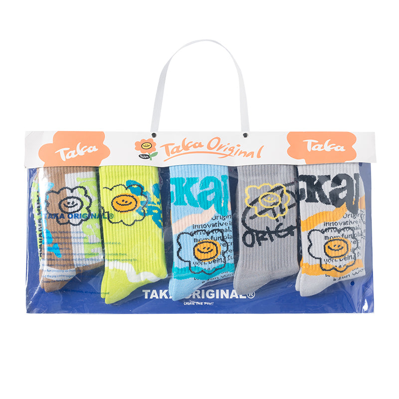 TAKA Original Daisy socks set / 5 pc