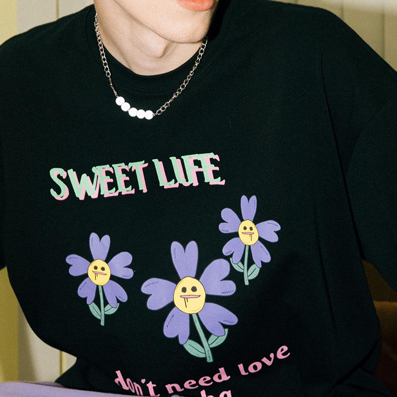 TAKA Original sweet life flower t-shirt