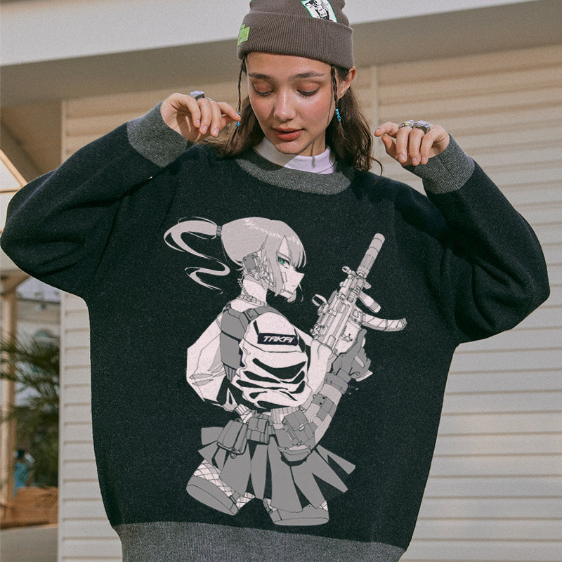 TAKA Original [ Eternet 001 ] anime girl knit jumper - TAKA ORIGINAL LIMITED