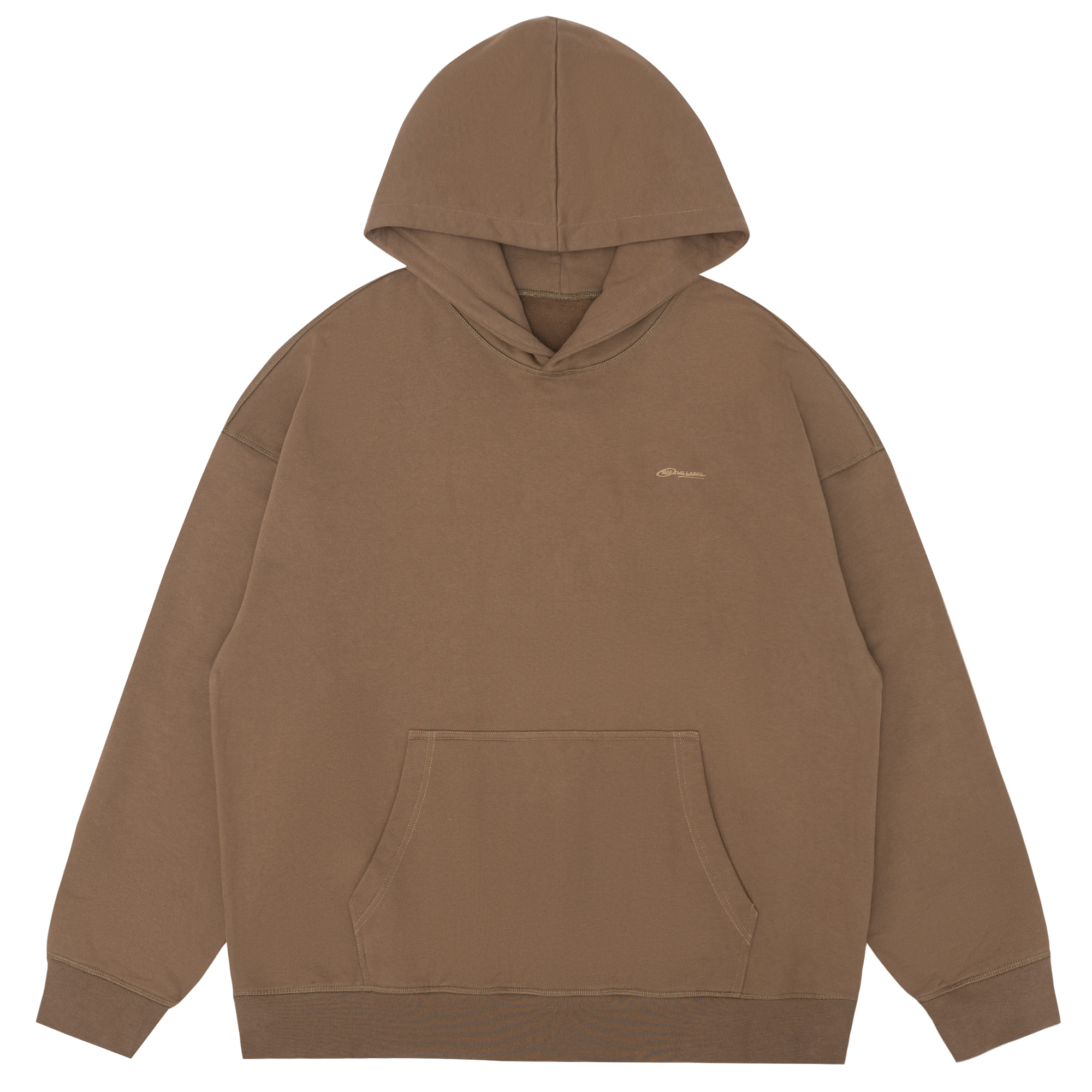 [Welcome Special] Off The Label brown reversible hoodie