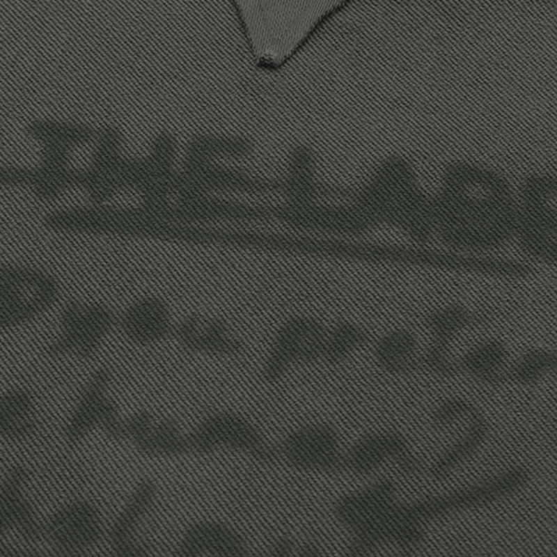 Off The Label seam detail distressed steel grey hoodie