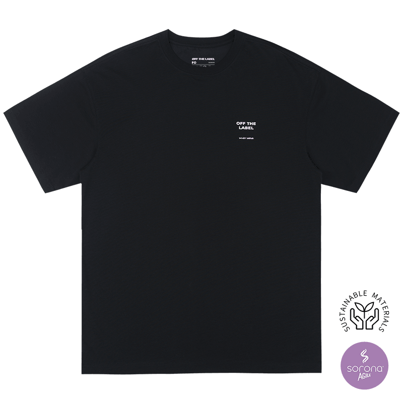 TAKA ORIGINAL LIMITED - Off The Label Super Soft basic T-shirt | Dupont™ Sorona®Materials