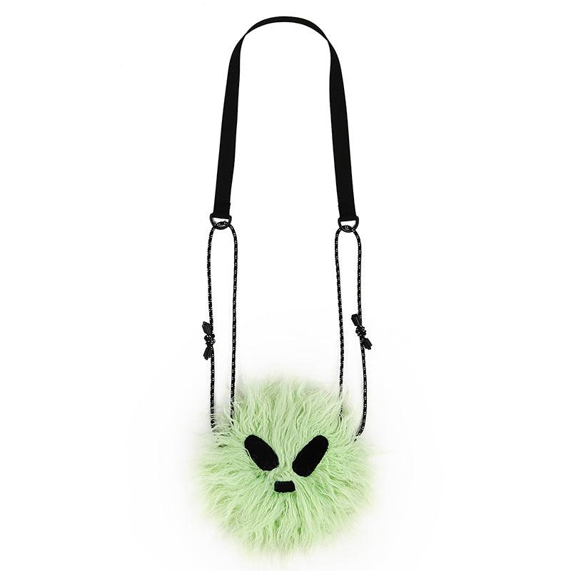 TAKA ORIGINAL LIMITED - TAKA Original Cosmic Univ. Yeh Momo fluffy crossbody bag green