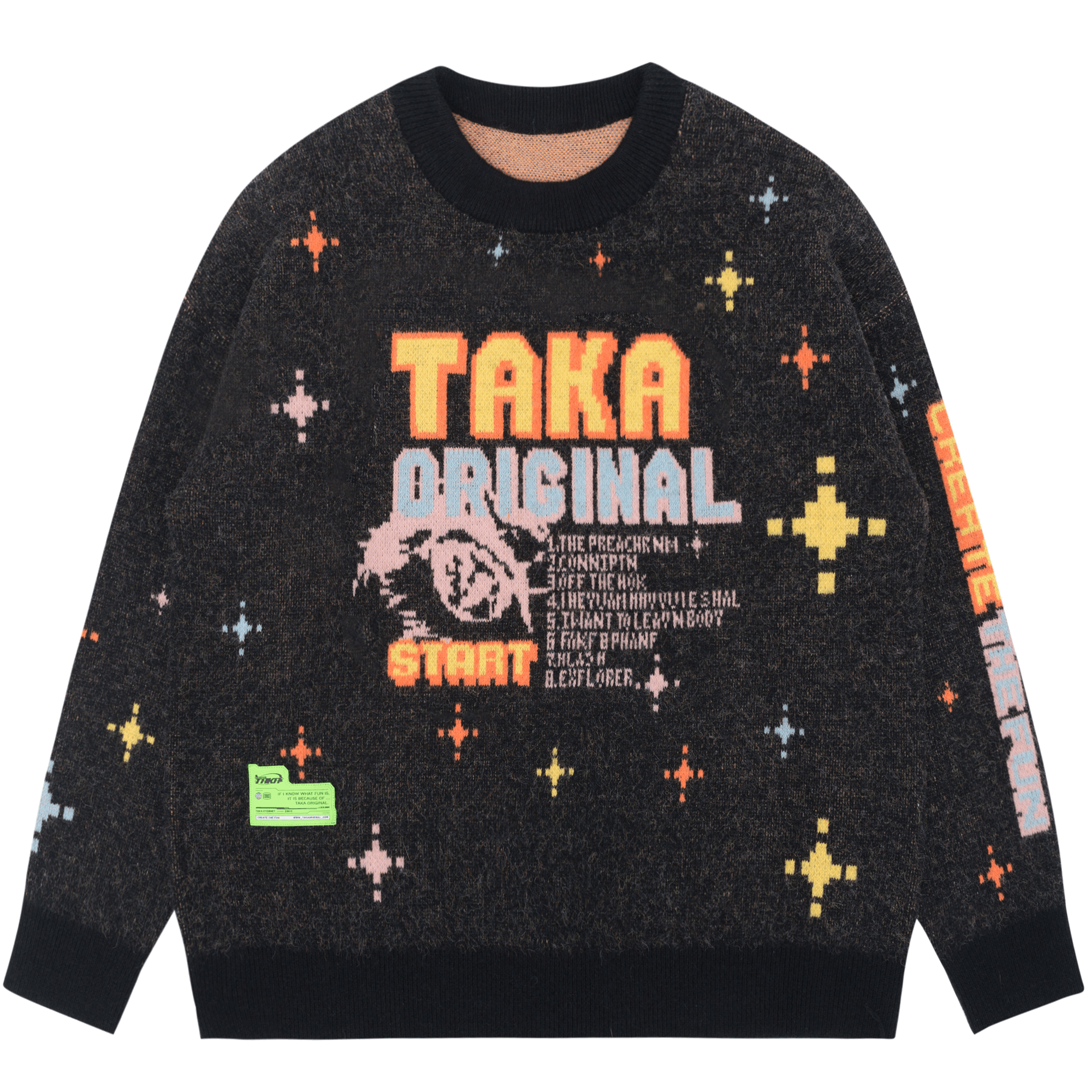 TAKA ORIGINAL LIMITED - TAKA Original [ Eternet 002] the life of star knit jumper