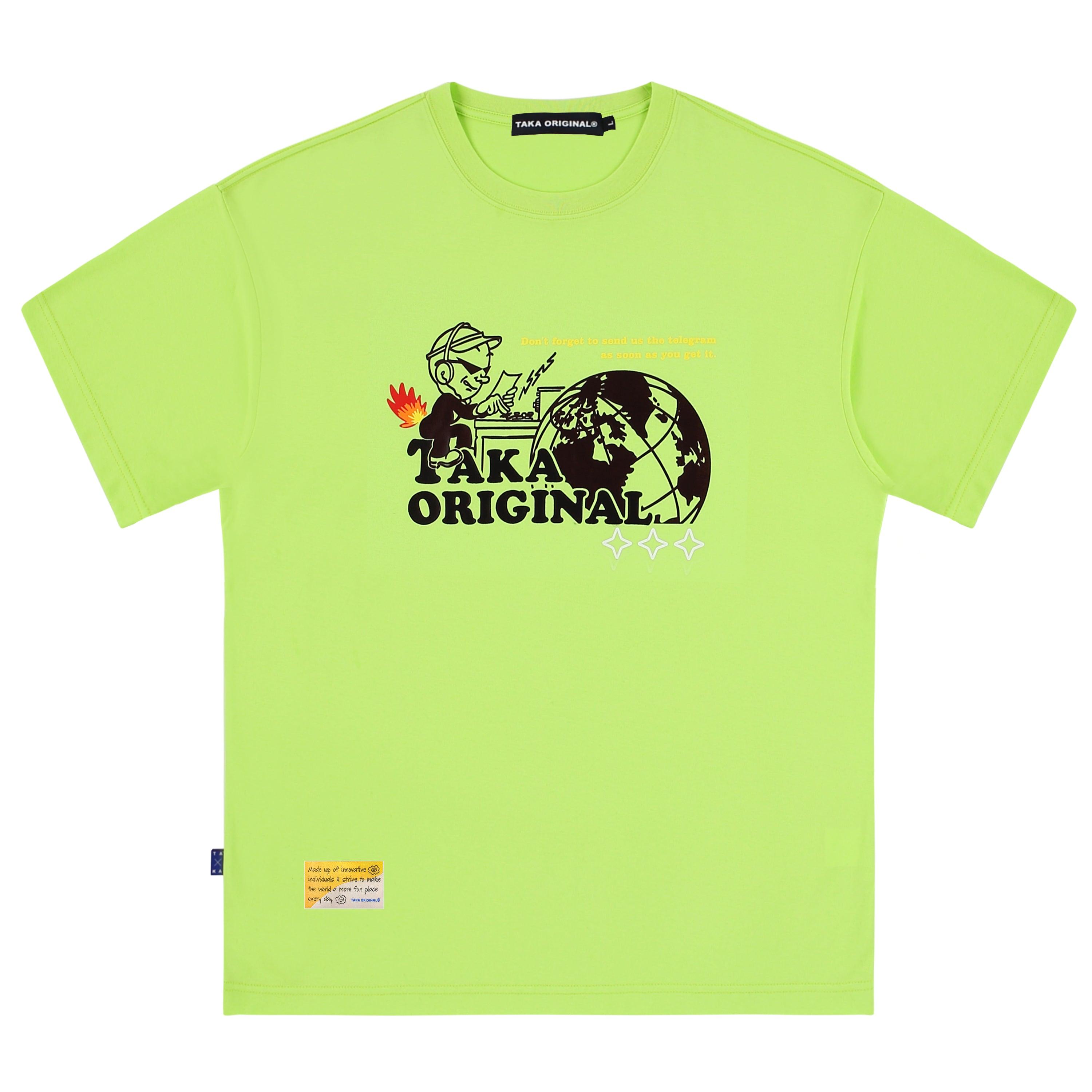 TAKA Original Fun Growing Retro hypercolor Telegram T-shirt – TAKA