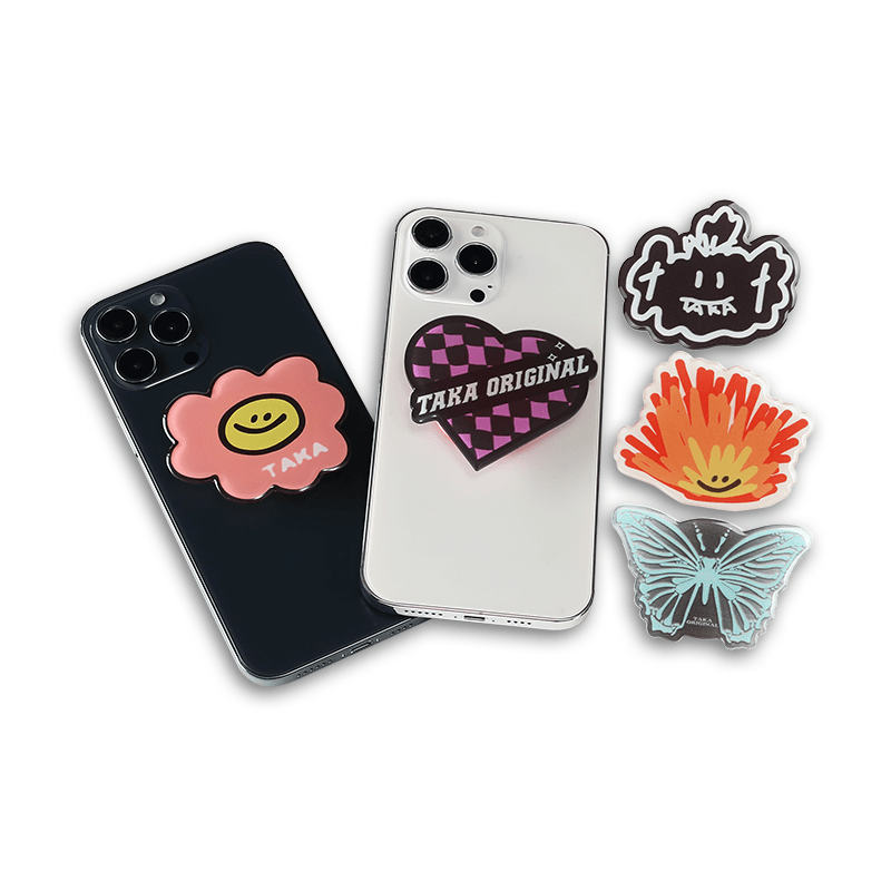 TAKA ORIGINAL LIMITED - TAKA Original smiley Daisy flower phone grip